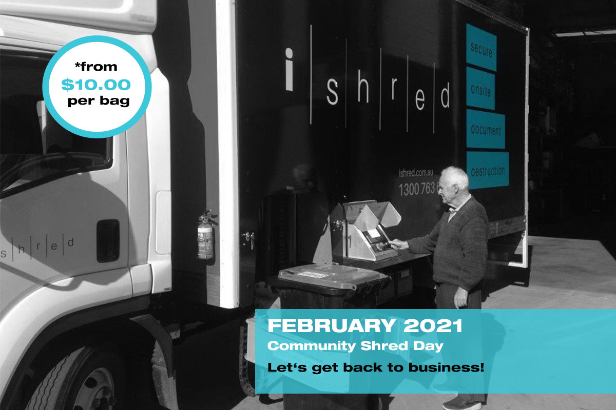 iShred - 2021 February Community Shred Day iShred - 2021 February Community Shred Day