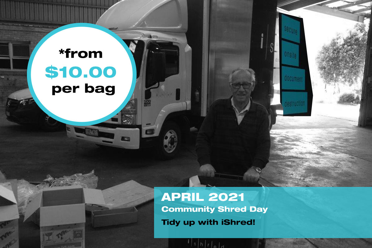 iShred - 2021 April Community Shred Day iShred - 2021 April Community Shred Day